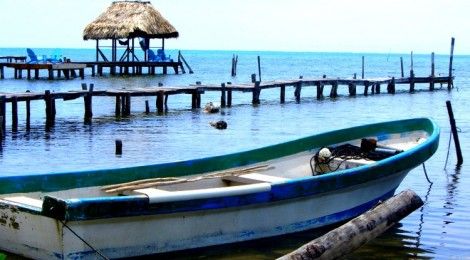 Boat in Belize