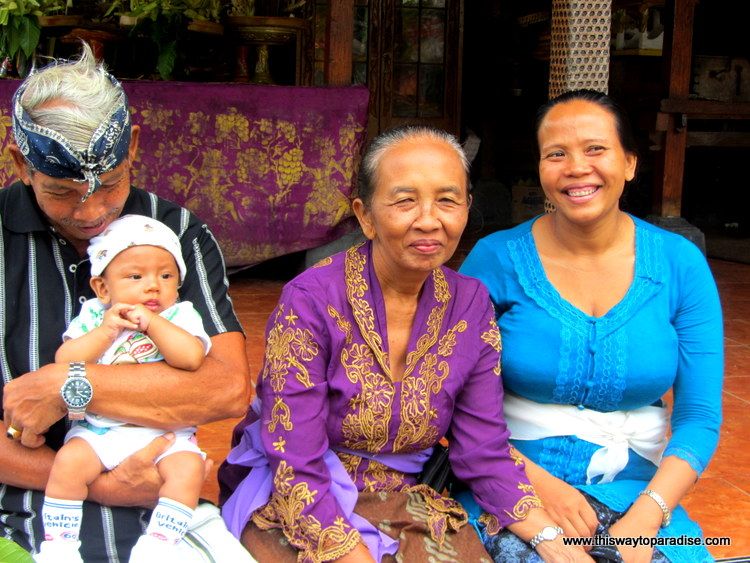 Bali Ceremony For Baby