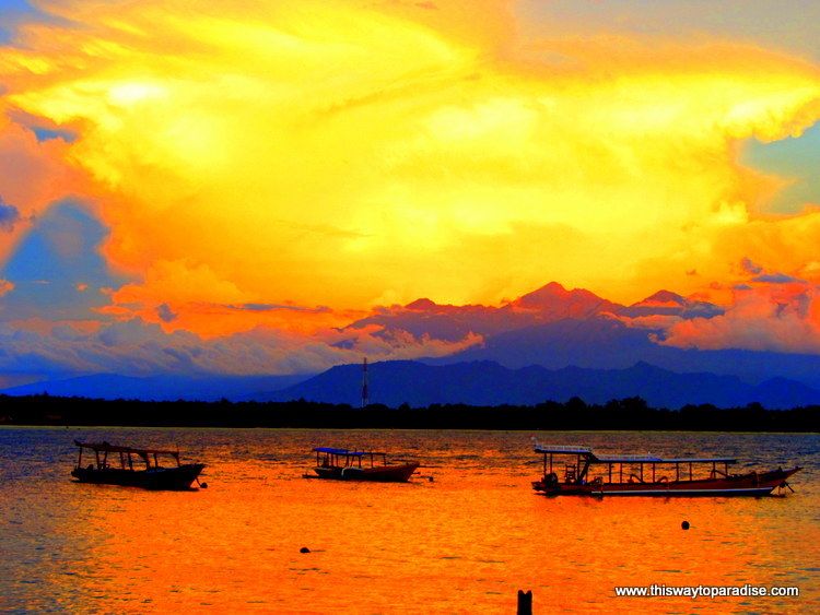 Gili Trawangan sunset