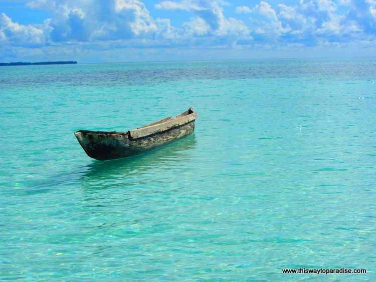 Boat on the Kei Islands, Maluku, Spice Islands of Indonesia