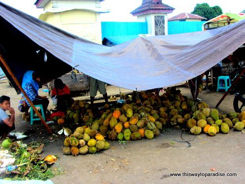 Durian in Ambon, Maluku