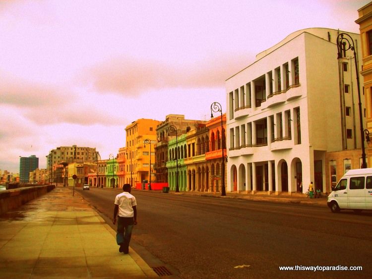 Walking in Havana, Cuba
