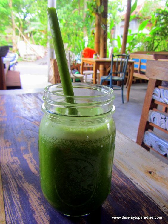 Juice at Alchemy, Ubud Bali