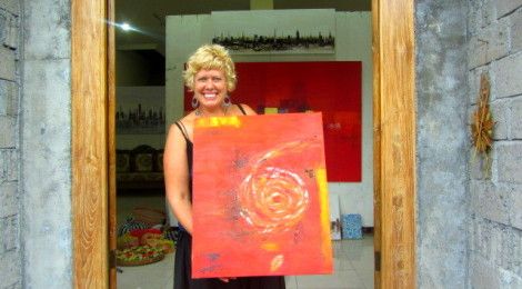 How to paint in Ubud, Bali