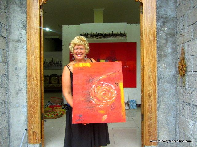 How to paint in Ubud, Bali