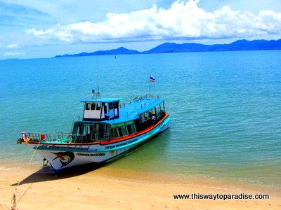 Boat at Sanctuary Resort, Thailand www.thiswaytoparadise.com