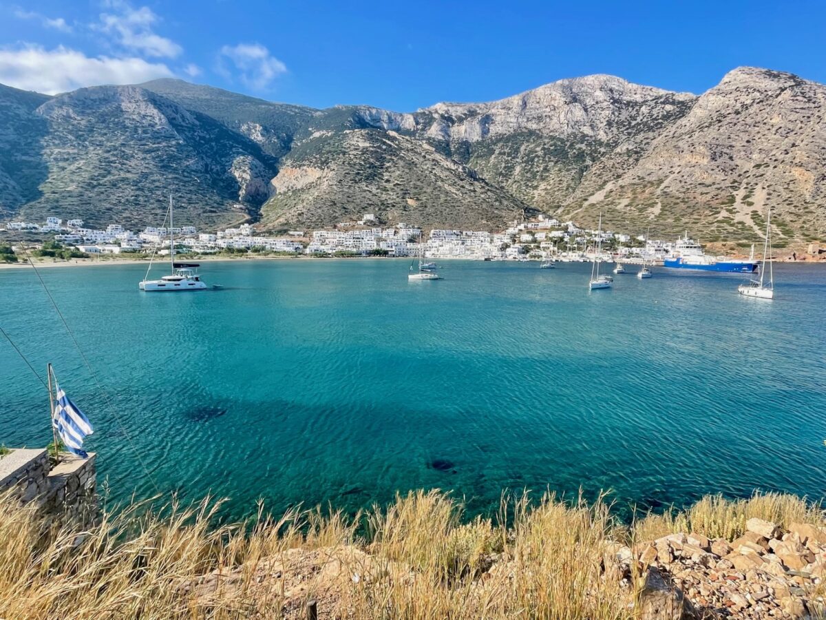 White monastery of Chrysopigi on Sifnos