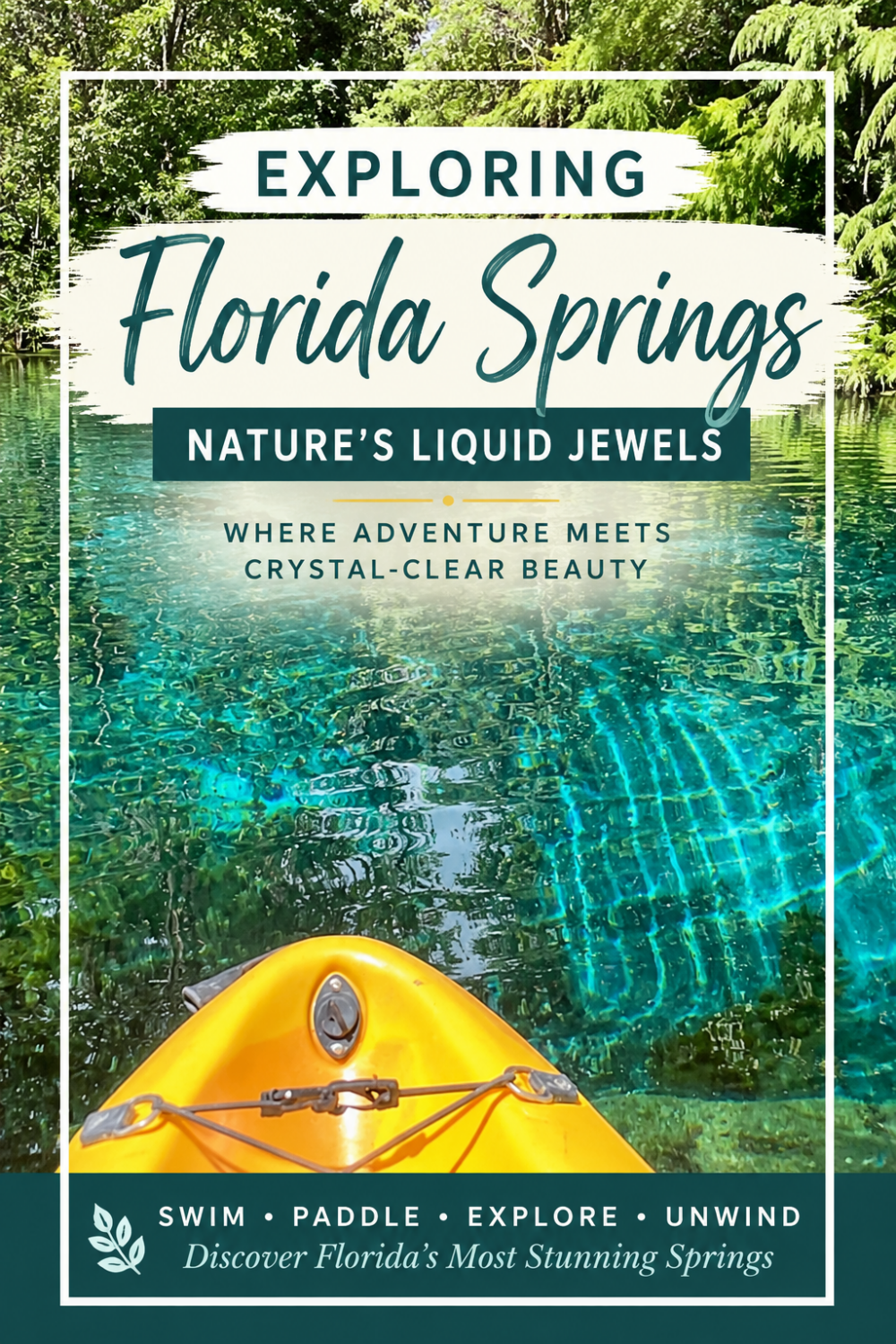 Exploring Florida Springs: Nature's Liquid Jewels