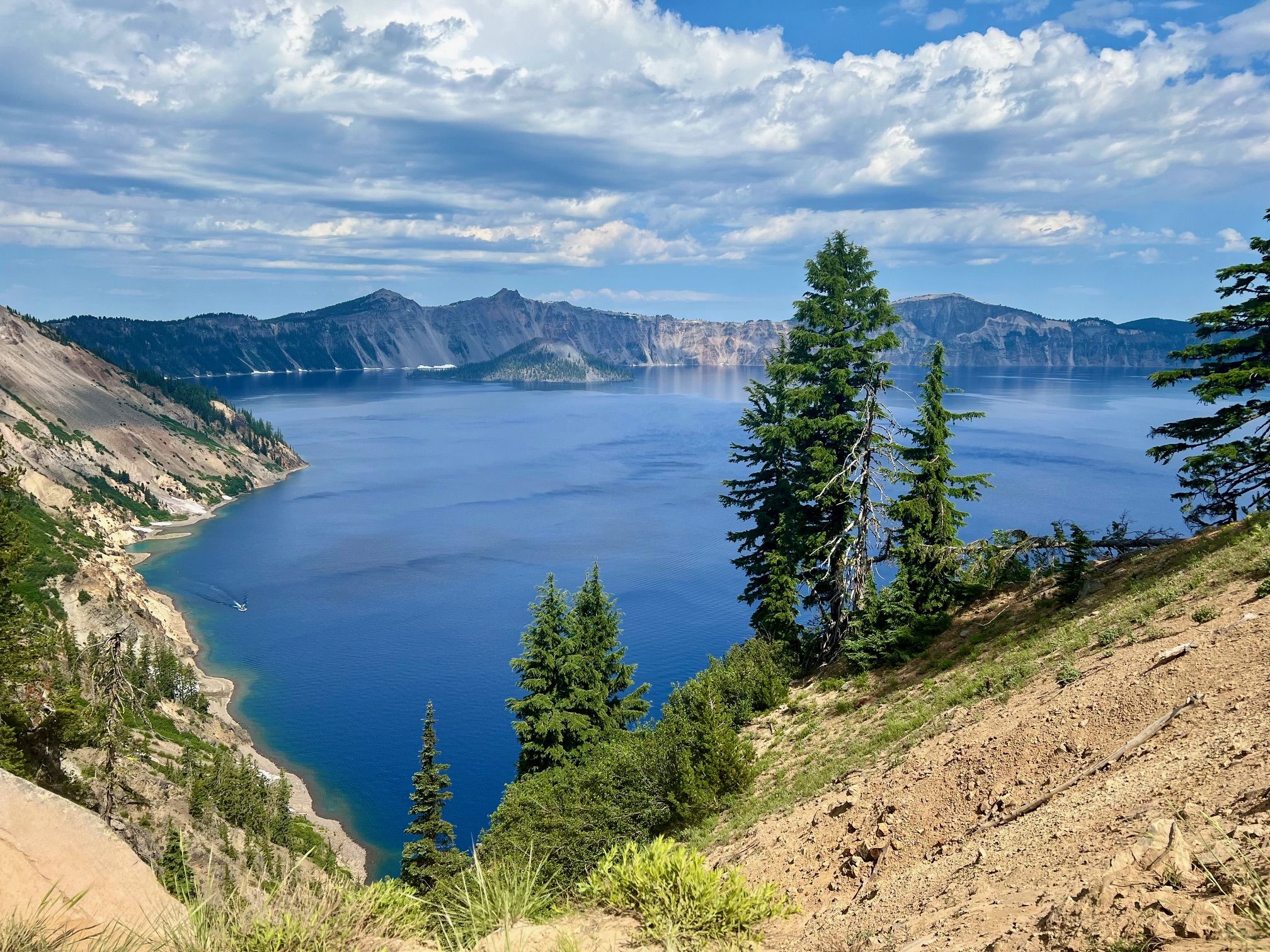 Crater lake