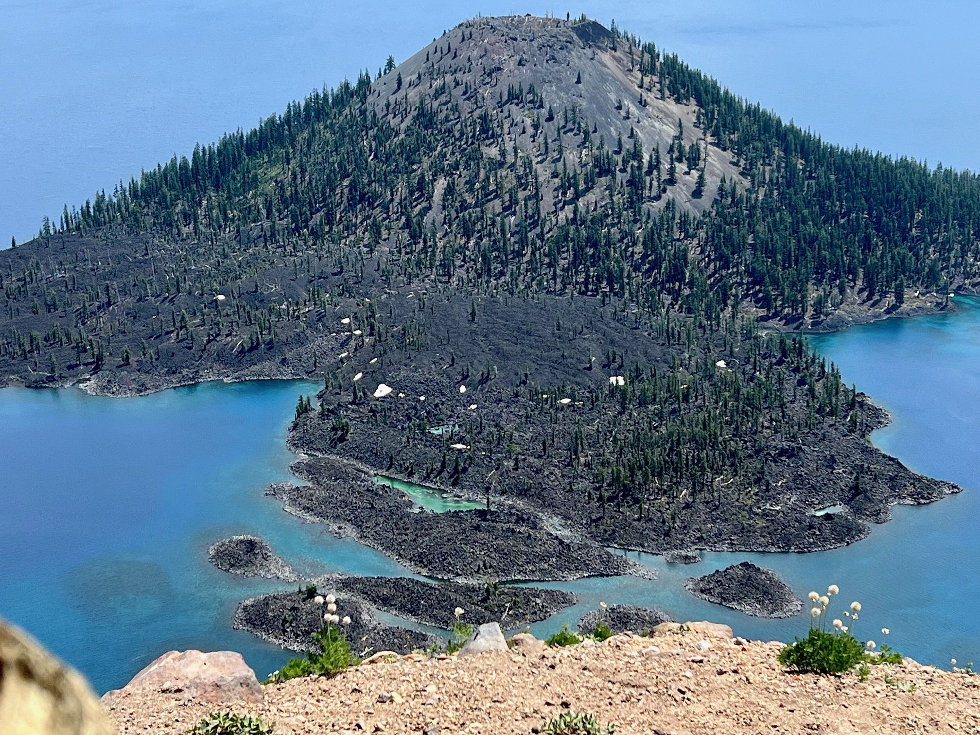 Wizard Island/ Watchman Overlook