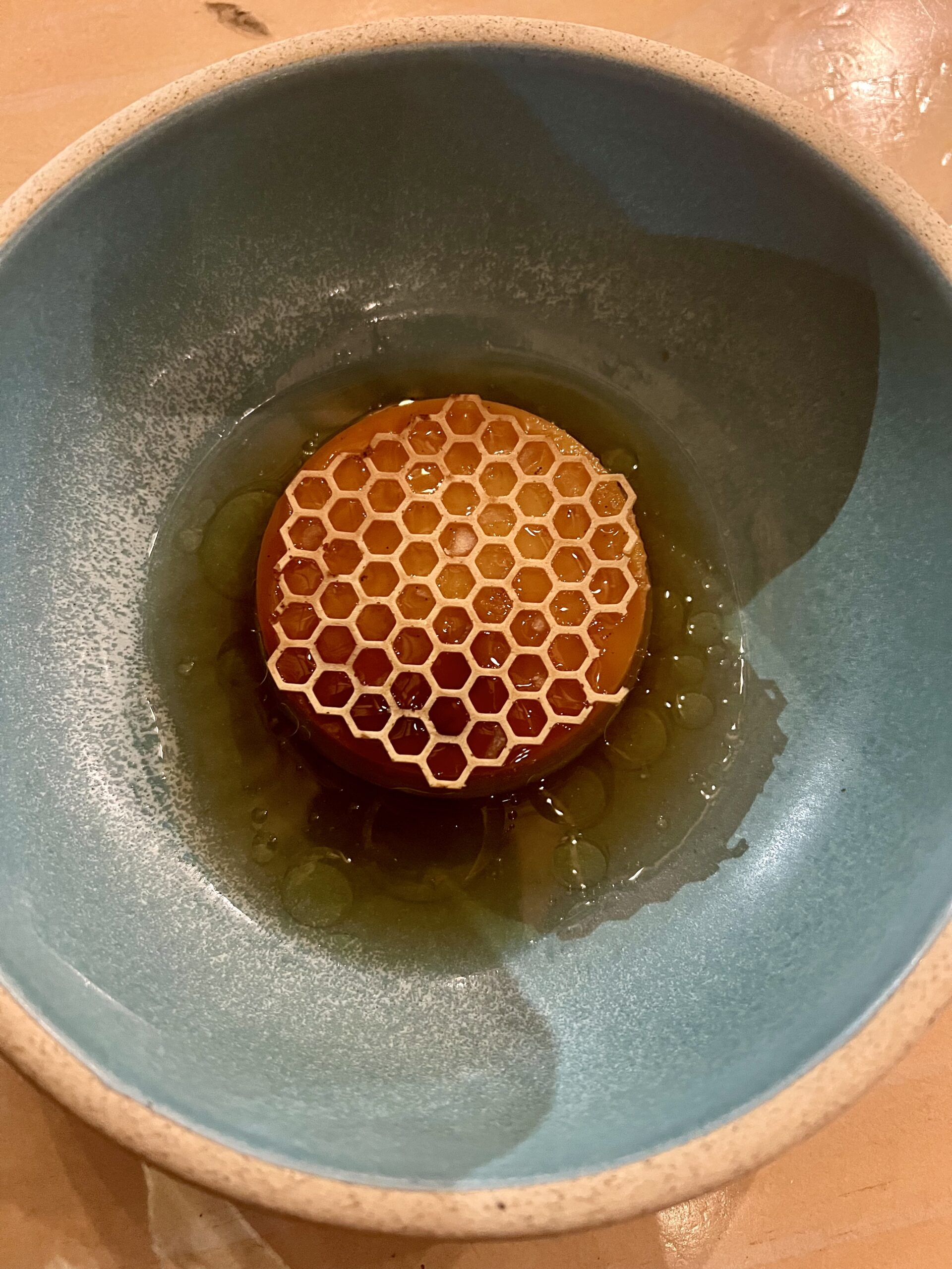 Ikan young coconut flan