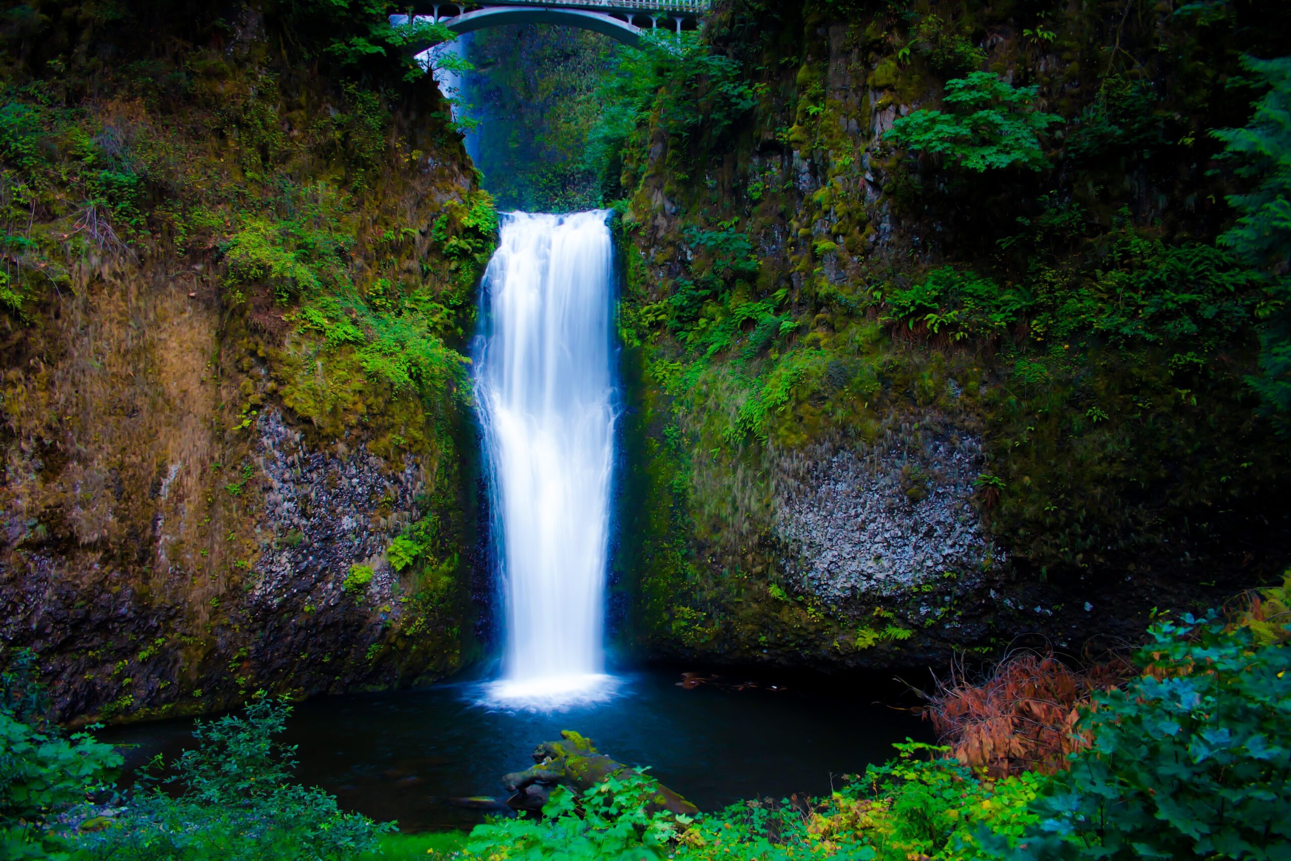 Multnomah Falls just outside Portland